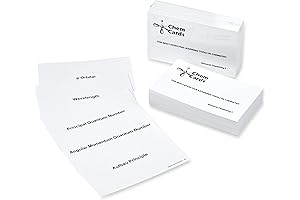 ChemCards: Chemistry Flash Cards for General Chemistry Semester 1