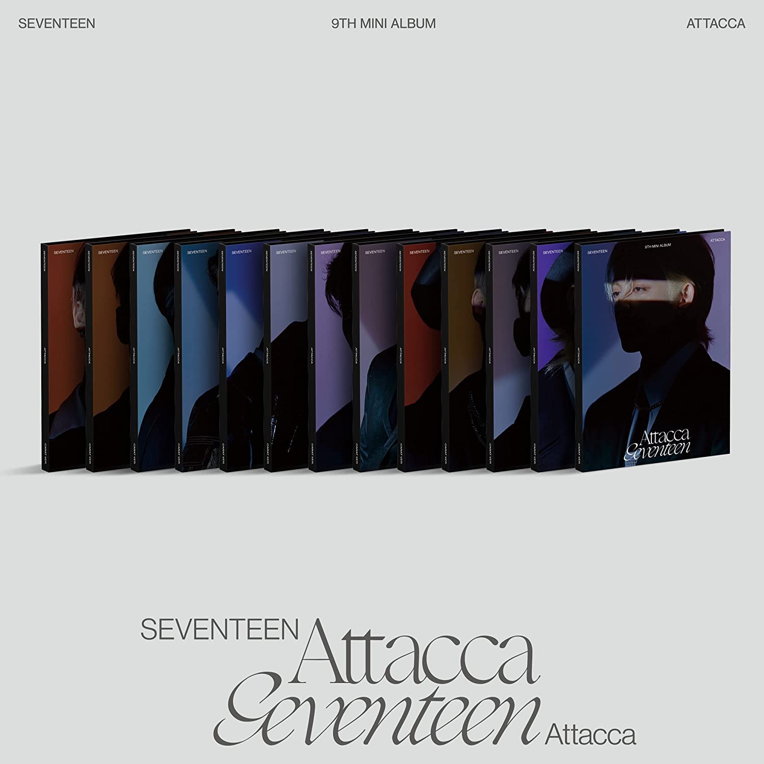 Amazon.com: de seventeen - attacca, carat ver. (vernon cover
