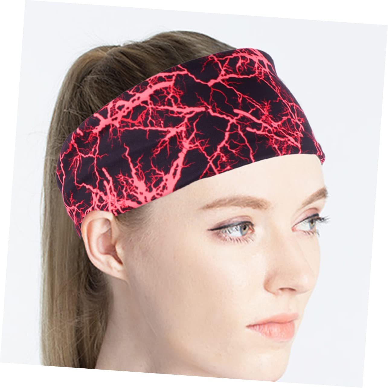 Kisangel 6piezas Bandas De Sudor Multifuncionales para Deportes Diademas Transpirables y Cómodas para Yoga Running y Entrenamiento