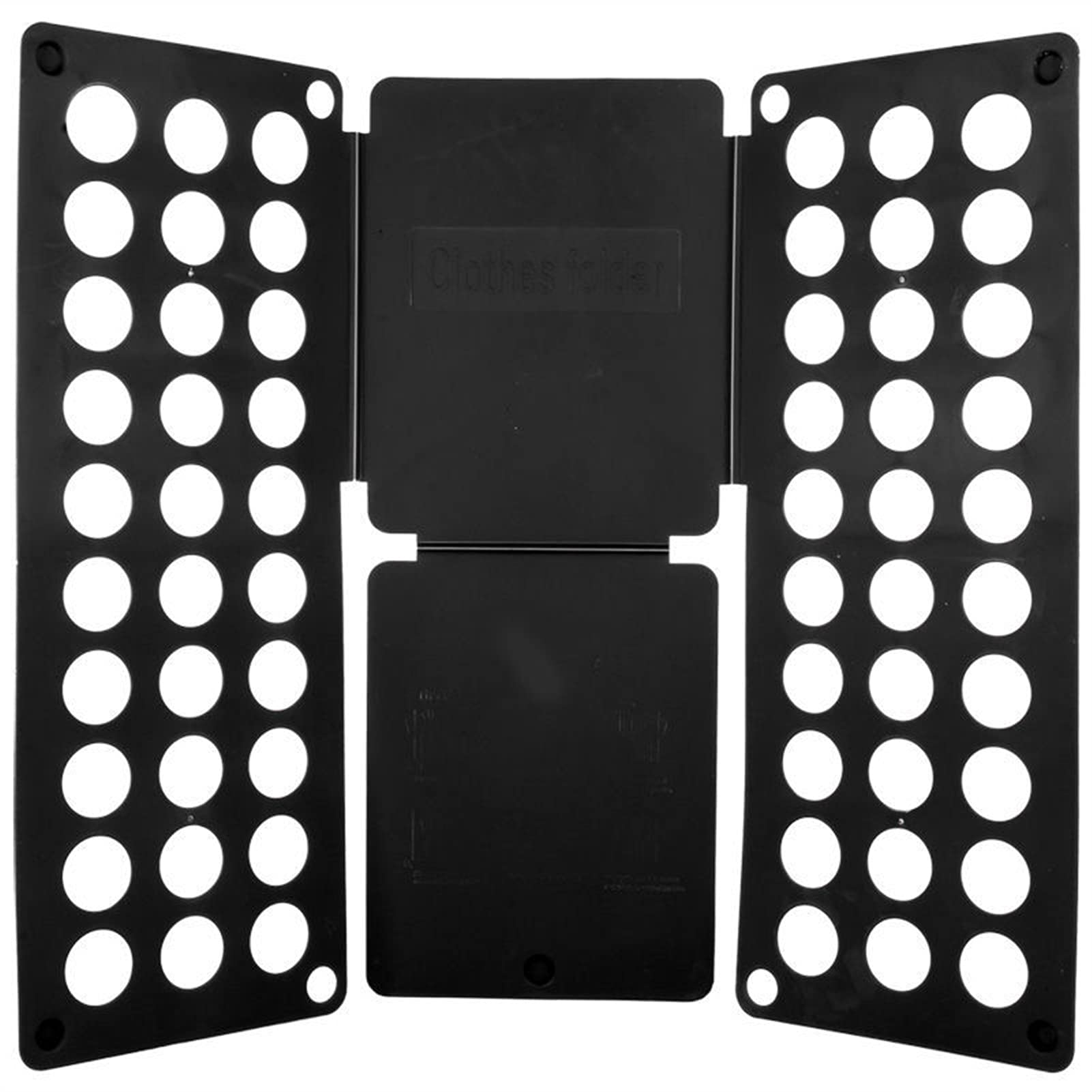 BIZS Shirt Folding Board T Shirts Clothes Plastic Laundry Folding Boards (Color : Black, Size : Adult models)