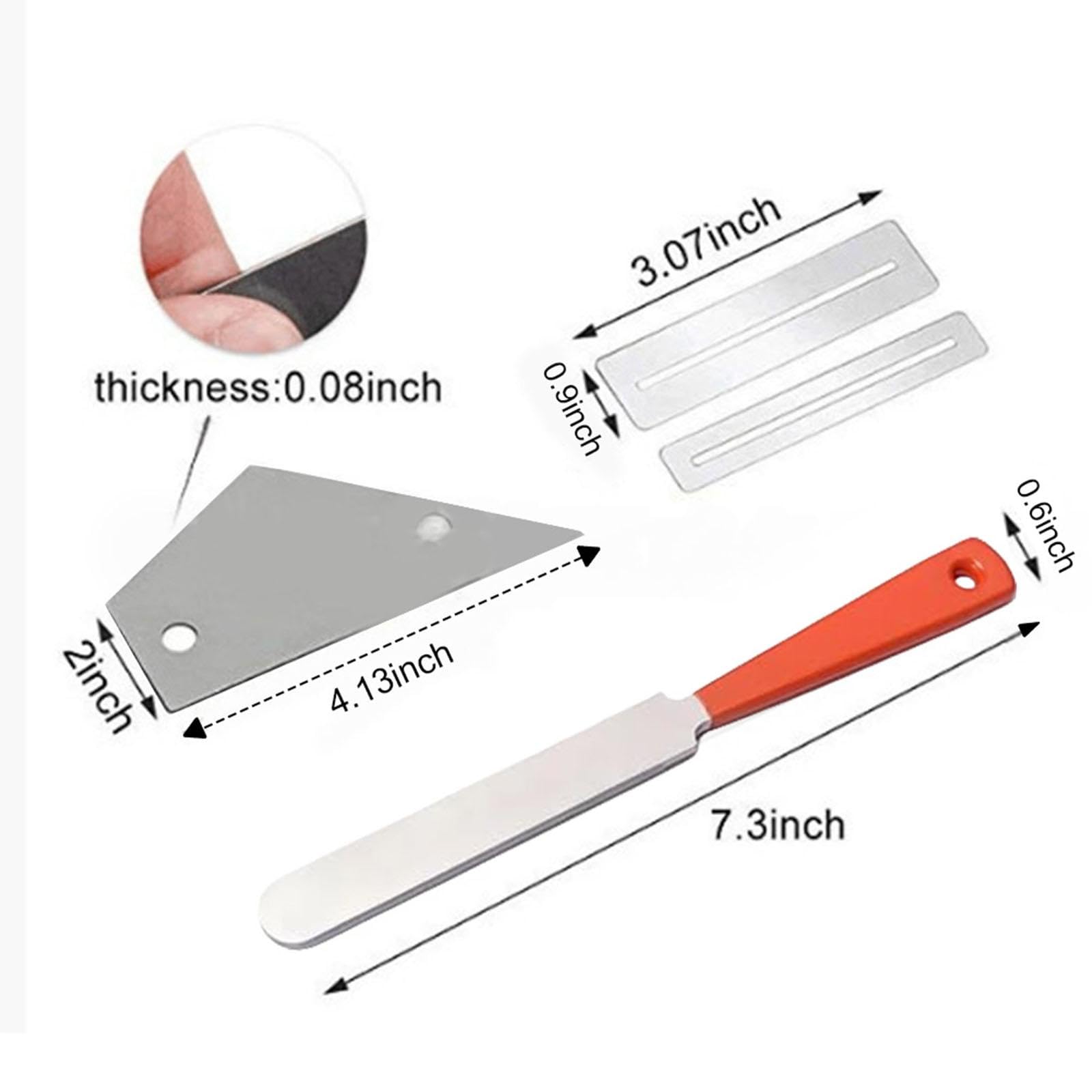 Kit de Réparation de Guitare électrique, Ensemble D'outils de Réparation, Acier Inoxydable, Aluminium, Outils de Mesure Professionnels, Support de, 20 Cm X 7 Cm X 6.8