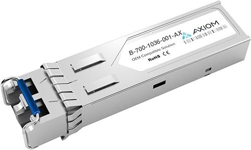 Axiom Memoria - B-700-1036-001-AX OC-48/STM-16 Transceptor SFP SR para IBM - B-700-1036-001 - para redes de datos, red óptica - 1 x red LC