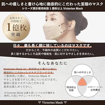 Amazon.co.jp: [Victorian Mask] マスク [JIS規格適合] ヴィクトリアン