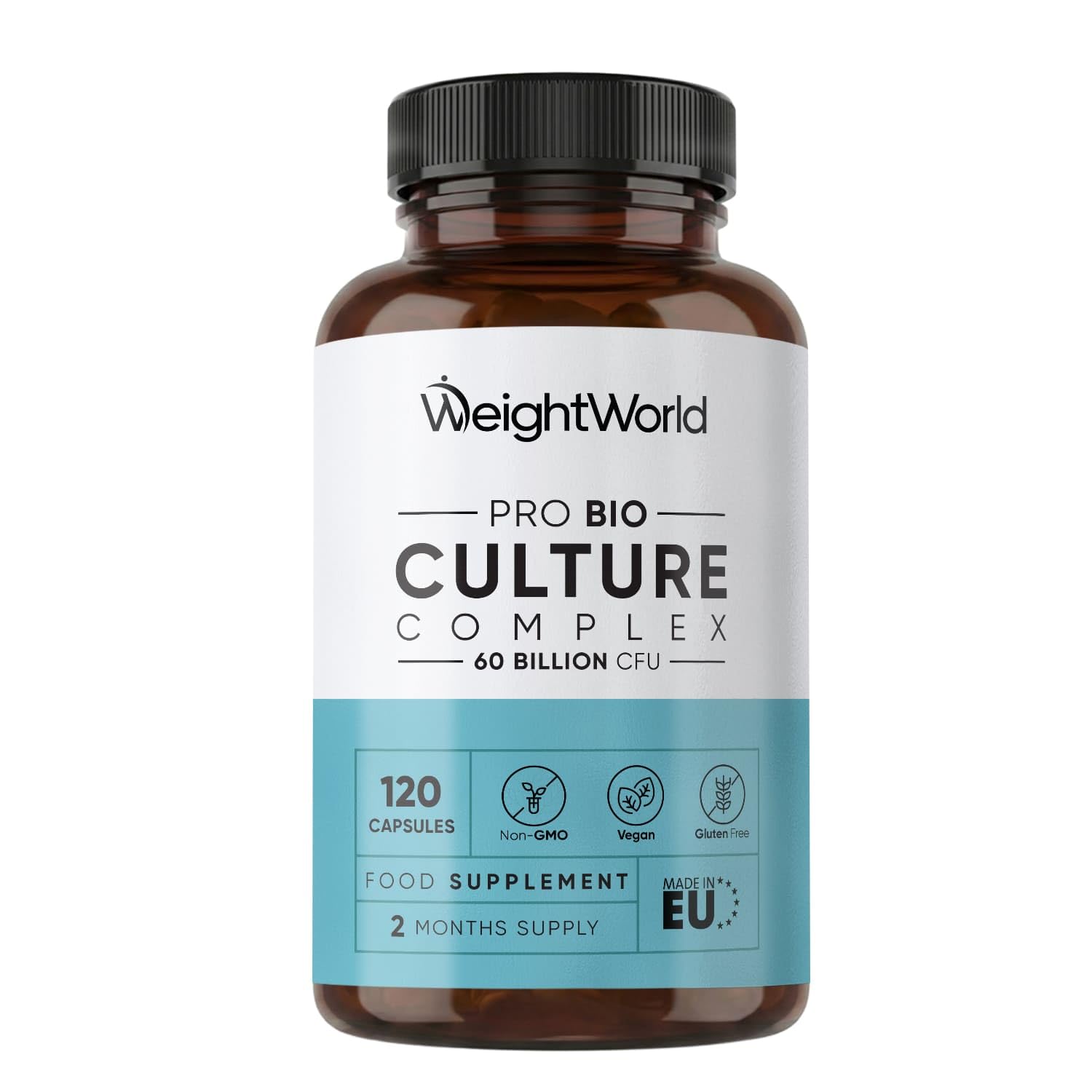 Bio Culture Complex - 60 Billion CFU - 120 Capsules 2 Months Supply