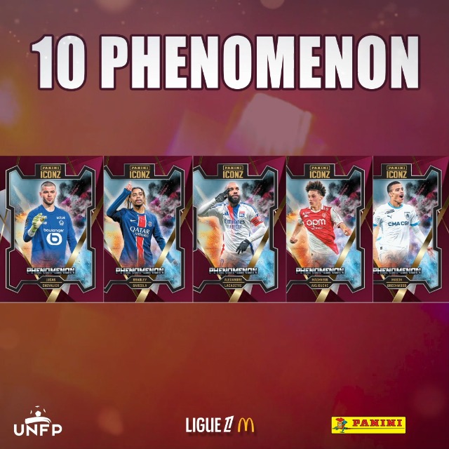 Panini SC Score Trading Cards Ligue 1 - Lot de 2 Boîtes de 20 Pochettes