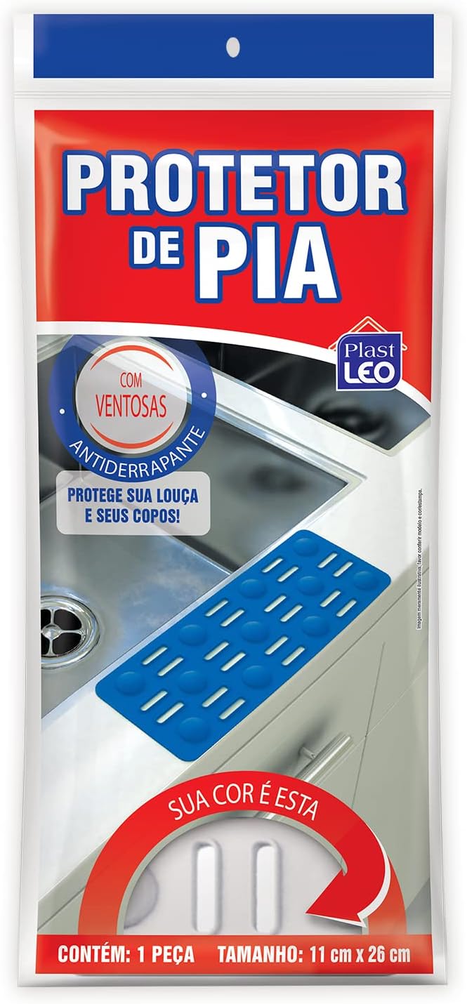 Protetor de Pia Retangular 11x26cm para Cozinha