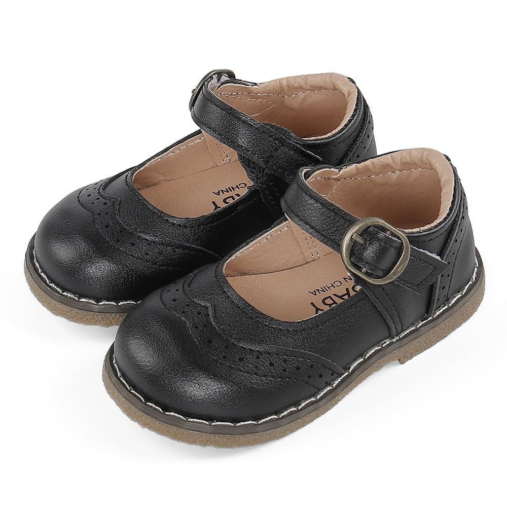 Chaussures Ballerines Filles Chaussures Mary Janes pour Filles Bébé Enfant 1-5 Ans