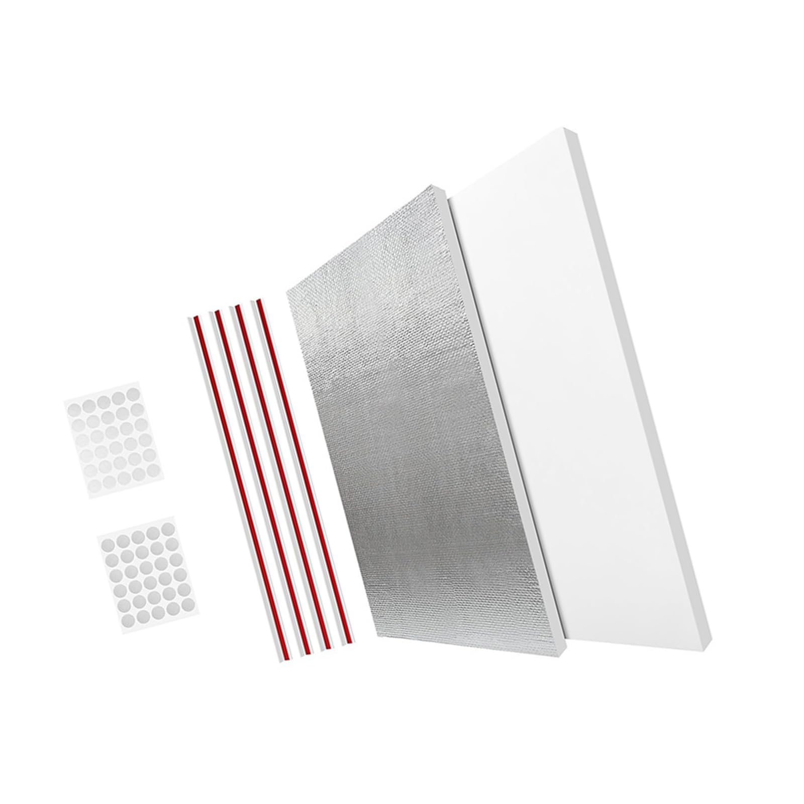 PANGBOER Universals Window Air Conditioners Insulator Set Side Insulated Foam Panel Accessories Foam Seal Panels for