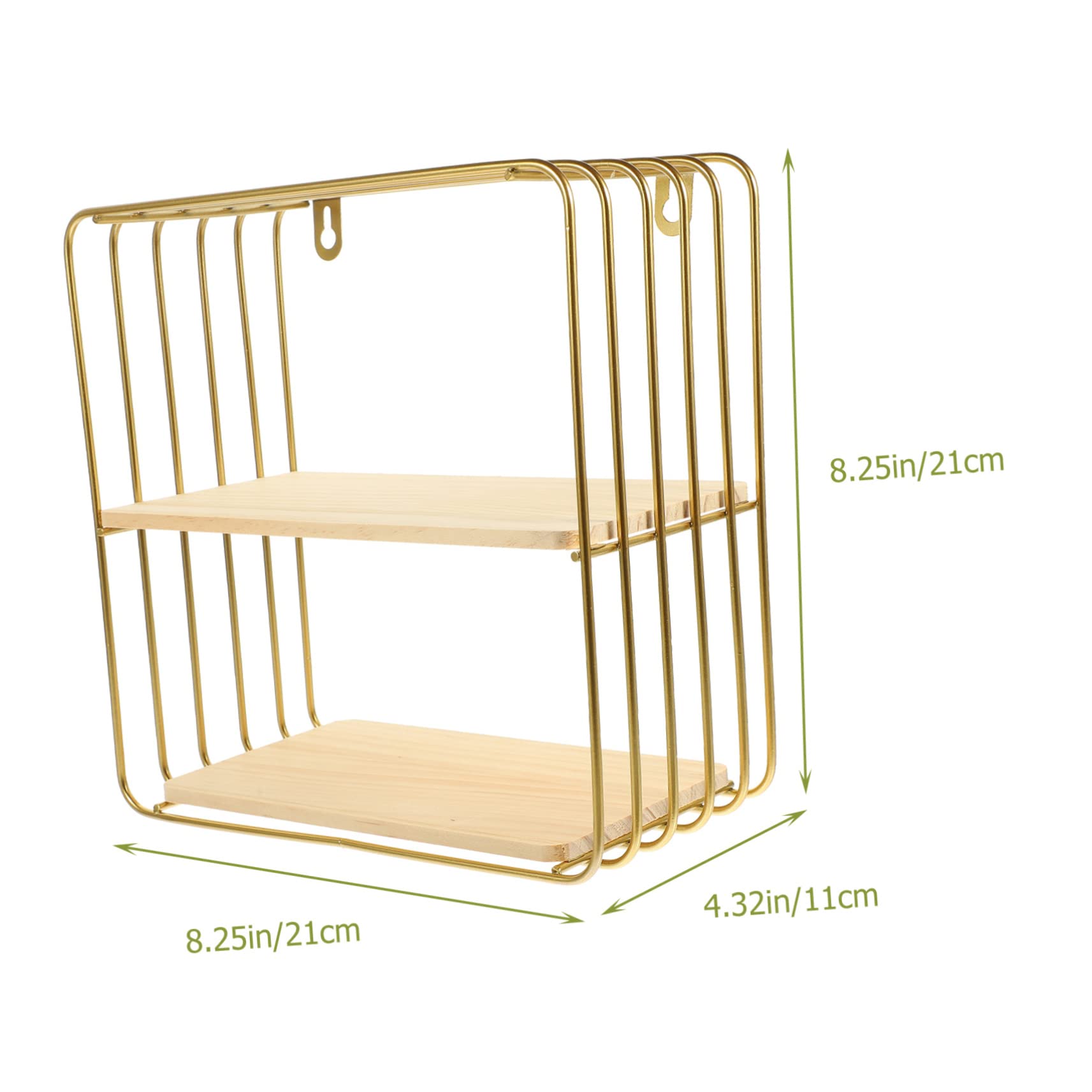 HOOTNEE Double Nail Toilet Rack Elegant Bathroom Storage Stand Organizer for Cosmetics and Essentials Strong Load Bearing Design for Bathroom and Kitchen Use