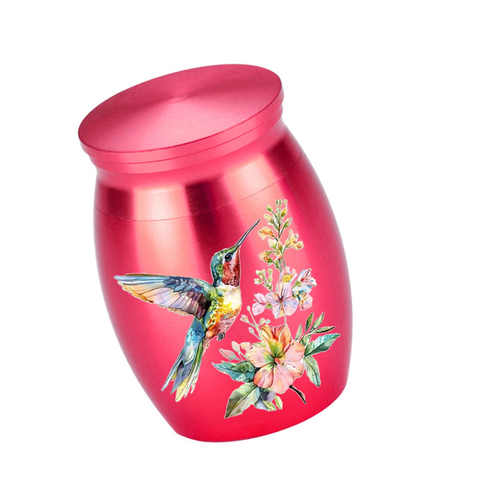Aluminum Alloy Cremation Container with Artistic Detailing Ideal for Home Memorials Otherwise Scattering Ceremonies Cenotaph Jar for Debris