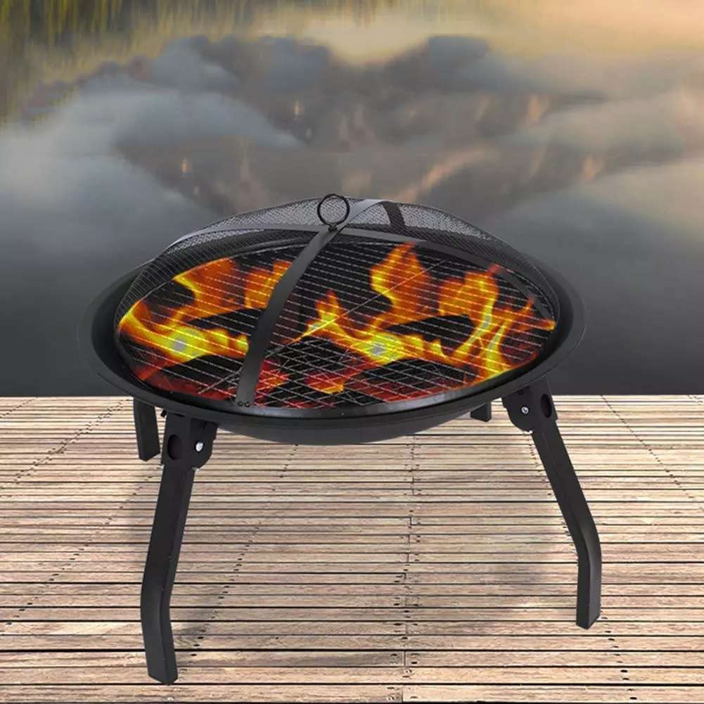 バーベキュー・調理用品 Alpen Outdoors Folding Fire Pit バーベキュー・調理用品 Alpen Outdoors Folding Fire Pit