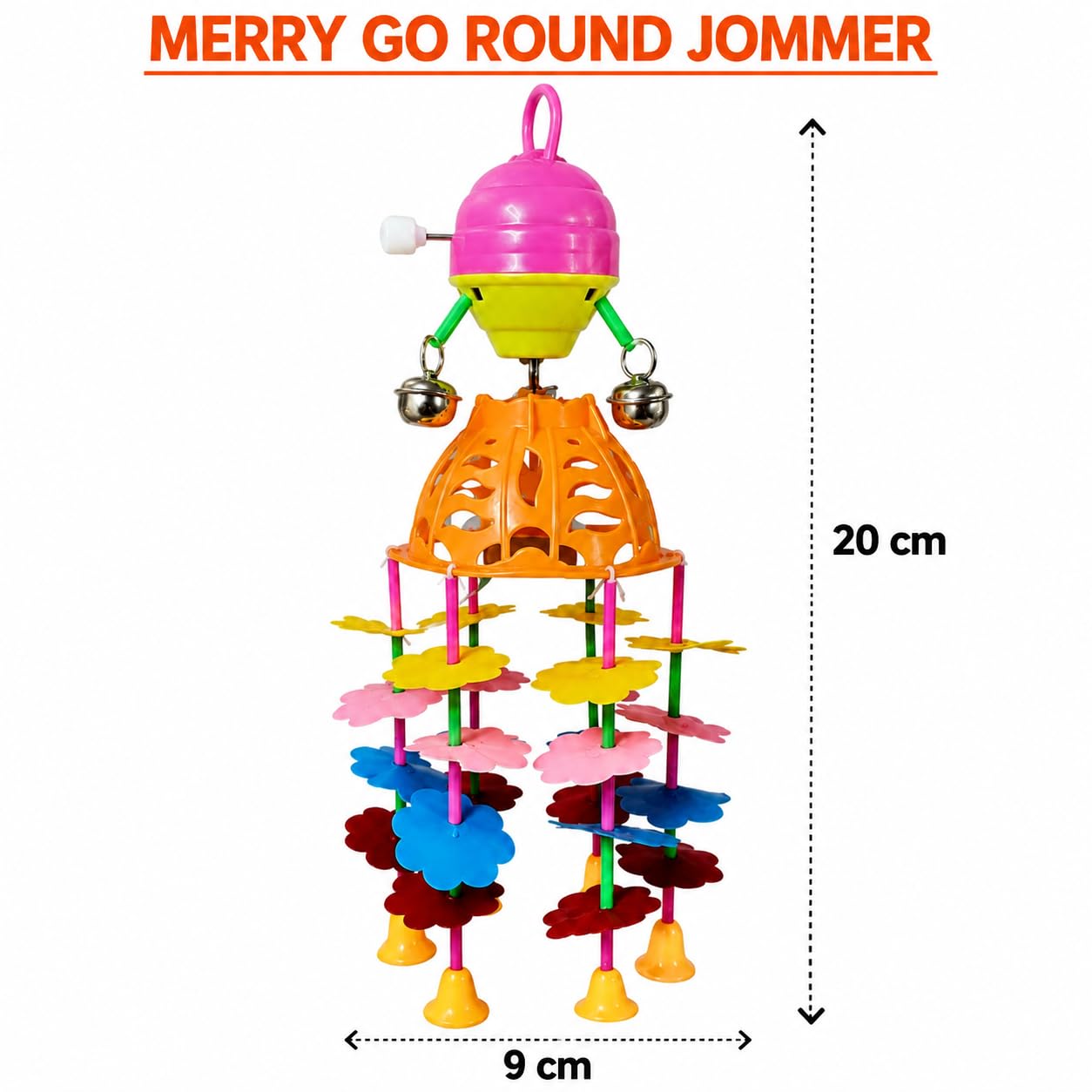 Merry Go Round Baby Musical New jhoomer Toys with Hanging Jhoomer Rattle Kids Toy. — Amazon image 2