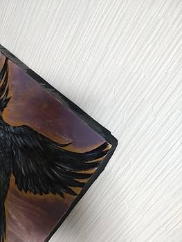 Amazon.co.jp: カラスの油絵 1点物絵画 アイヌ模様 パワーアート 真作 Amazon.co.jp: カラスの油絵 1点物絵画 アイヌ模様 パワーアート 真作