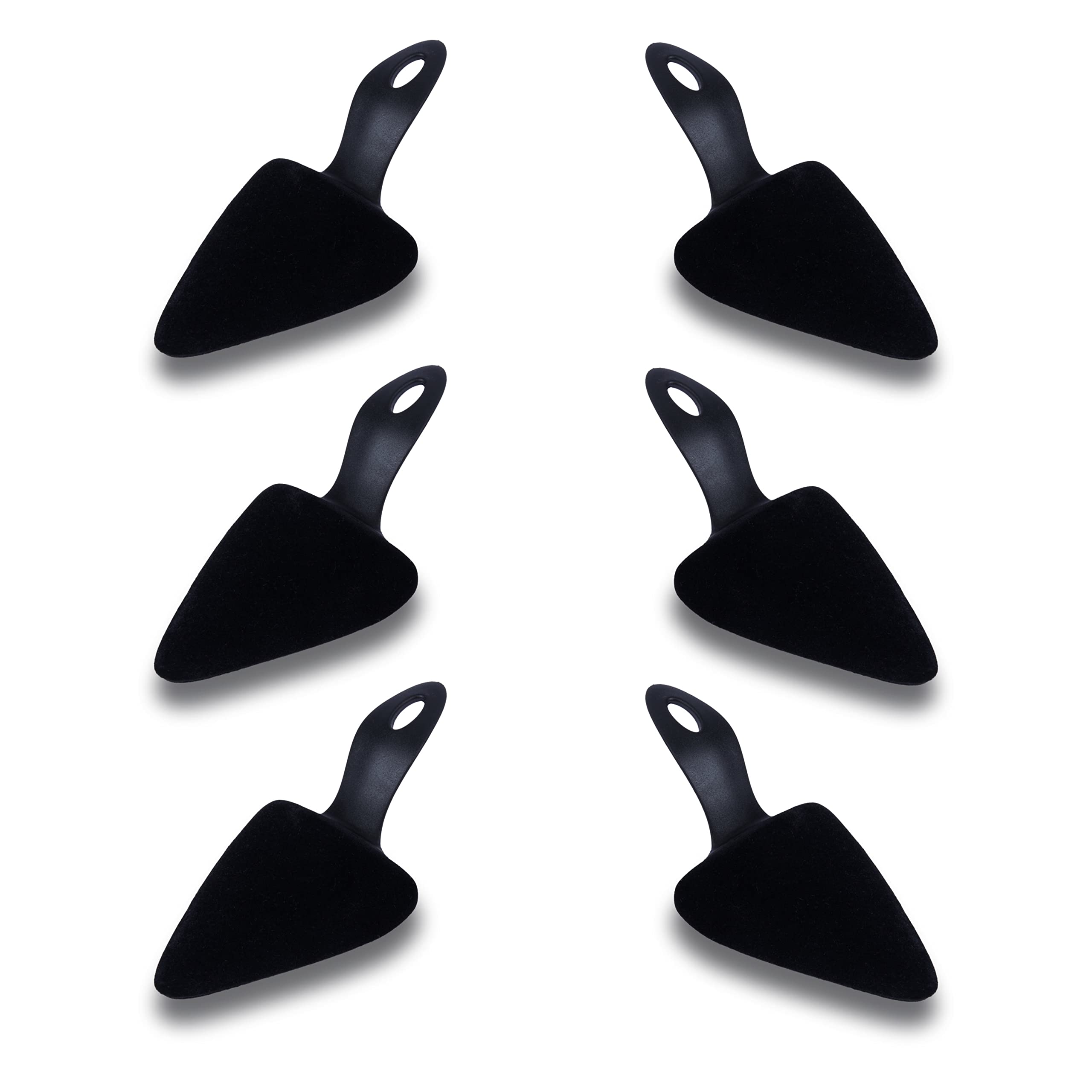 LISA Basic Velours Spitz Größe 37-41 - Schaumstoff Schuhspanner für Damen 3 Paar Set- Schuhstrecker hält Schuhe in Form - perfekte Passform & Frische