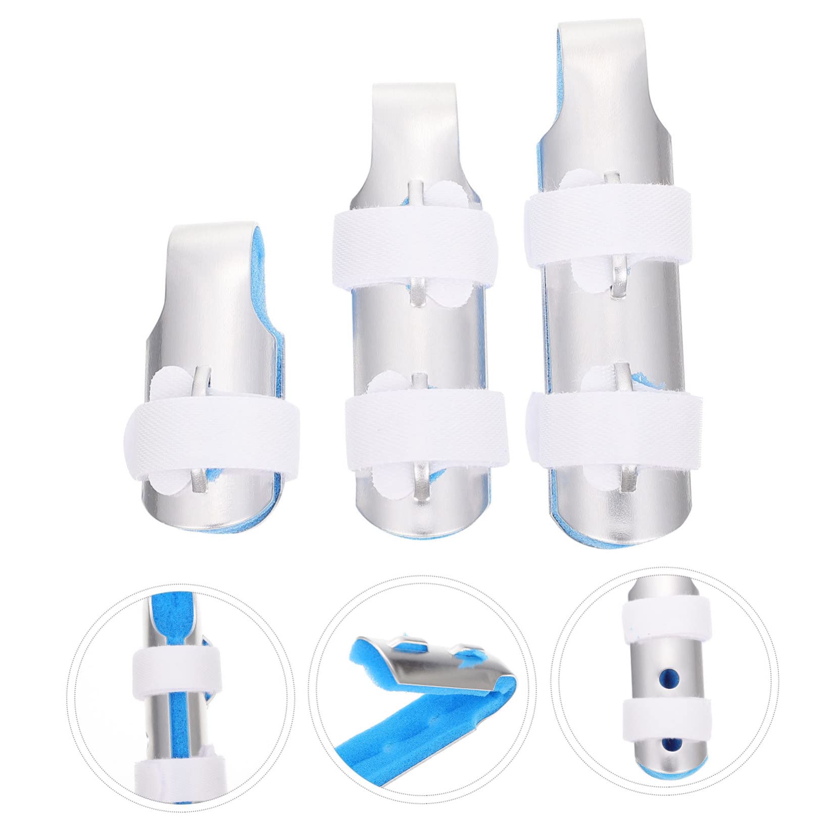 FOMIYES 2sets Thumb Splint Splint for Fracture Protection Support Sports Injury Dislocation Fixation 3pcs*2