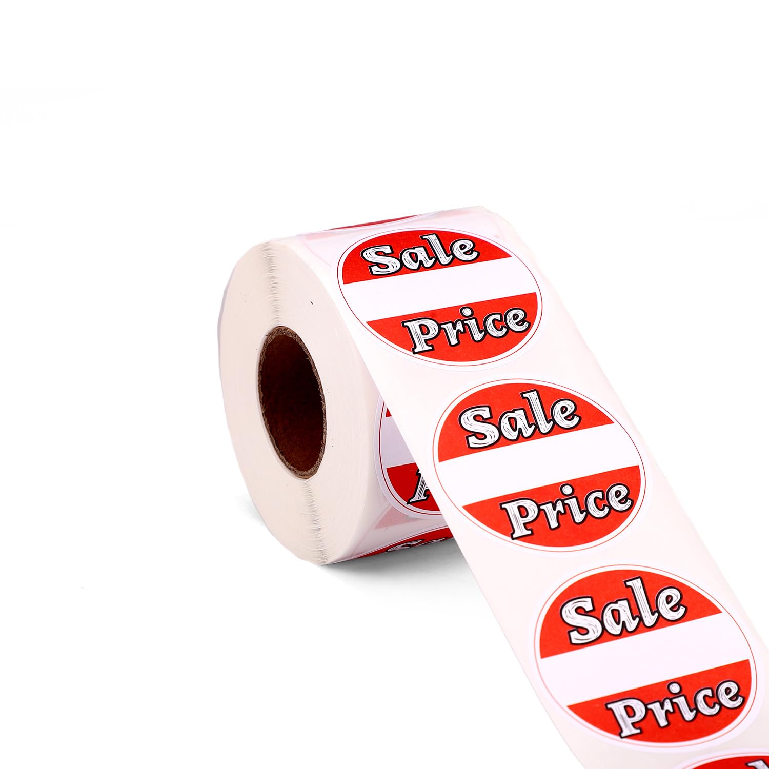 500pcs Red Sale Price Stickers, 5cm/2in Round Adhesive Retail Pricing Labels Sale Sold Tags for Supermarkets Garage Retail Store Clearance Sign