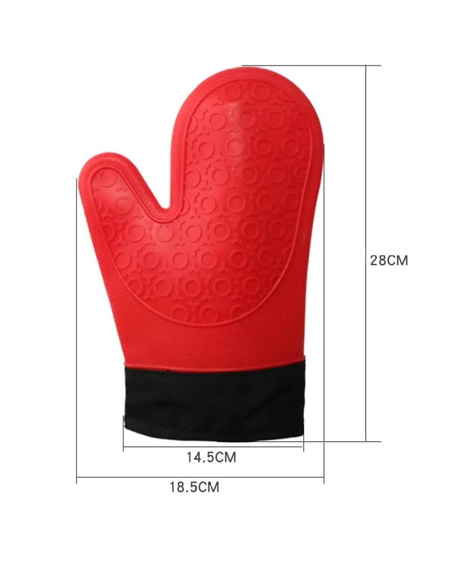 Rękawice kuchenne Gadżety kuchenne Strona główna Żaroodporne silikonowe rękawice kuchenne Rękawice kuchenne do gotowania Grill Izolacja mikrofalowa do pieczenia Kuchnia (Color : Blue)