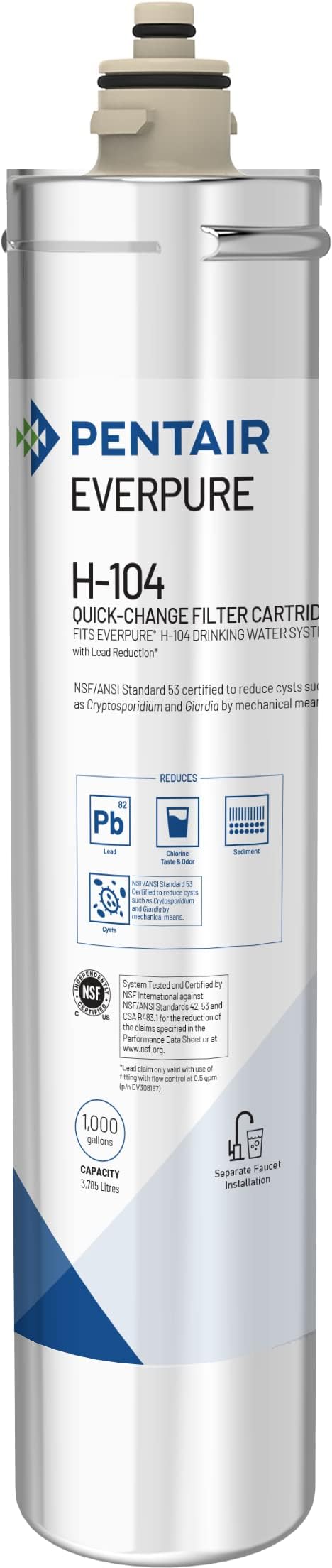 H-104 Water Filter Replacement Cartridge (Ev9612-11)