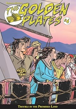 Paperback The Golden Plates #4: Premium Edition: Trouble in the Promised Land Book