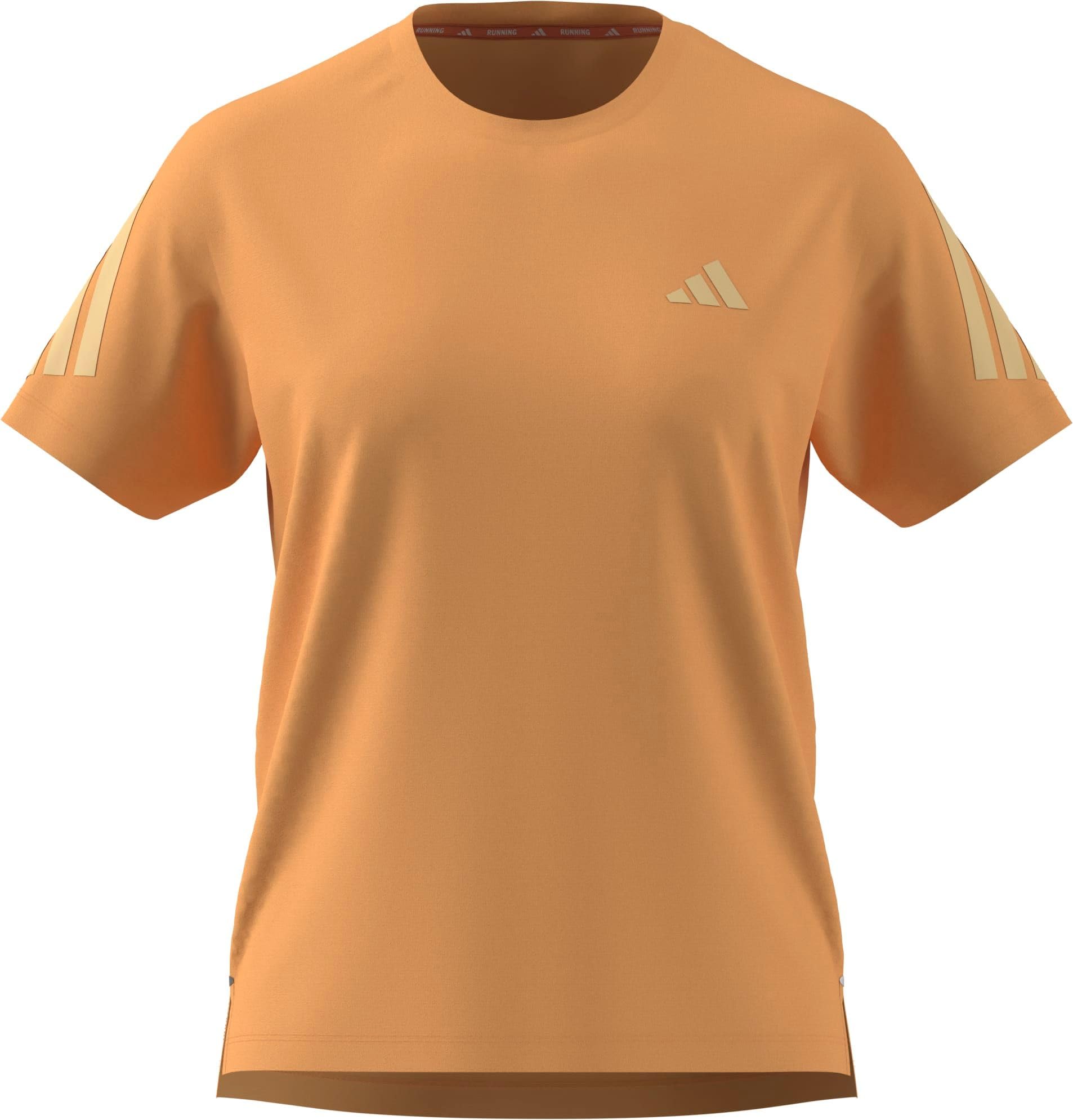 adidas Women's ADI365 Running Climacool T-Shirt, Semi Ice Tangerine, XXS