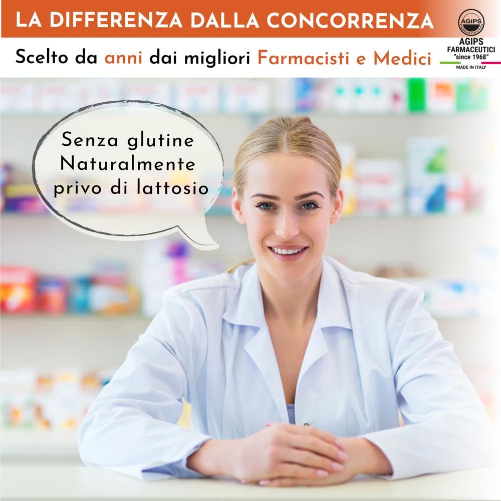 Vertigo Acufene Ronzio Orecchio Vertigini Integratore Alimentare con Zinco Ginkgo Biloba 30 compresse Agips