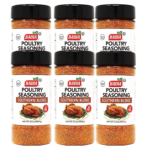 Badia Poultry Seasoning Southern Blend, 5.5 Ounce (Pack of 6)