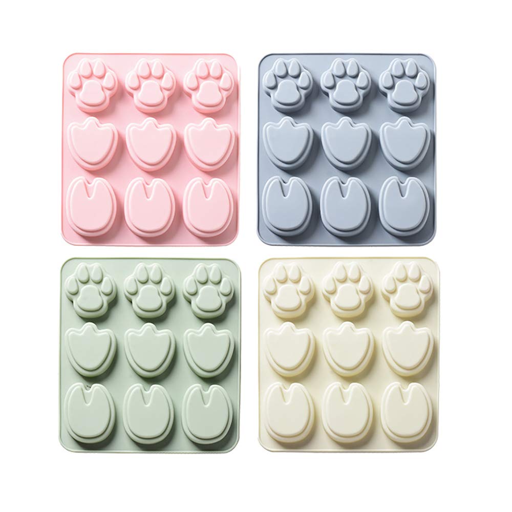 Moule en silicone 9 fleurs pour pâtisserie fine et confiserie maison haute précision