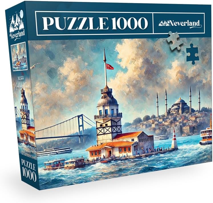 Neverland 1000 Parça Puzzle - Kız Kulesi