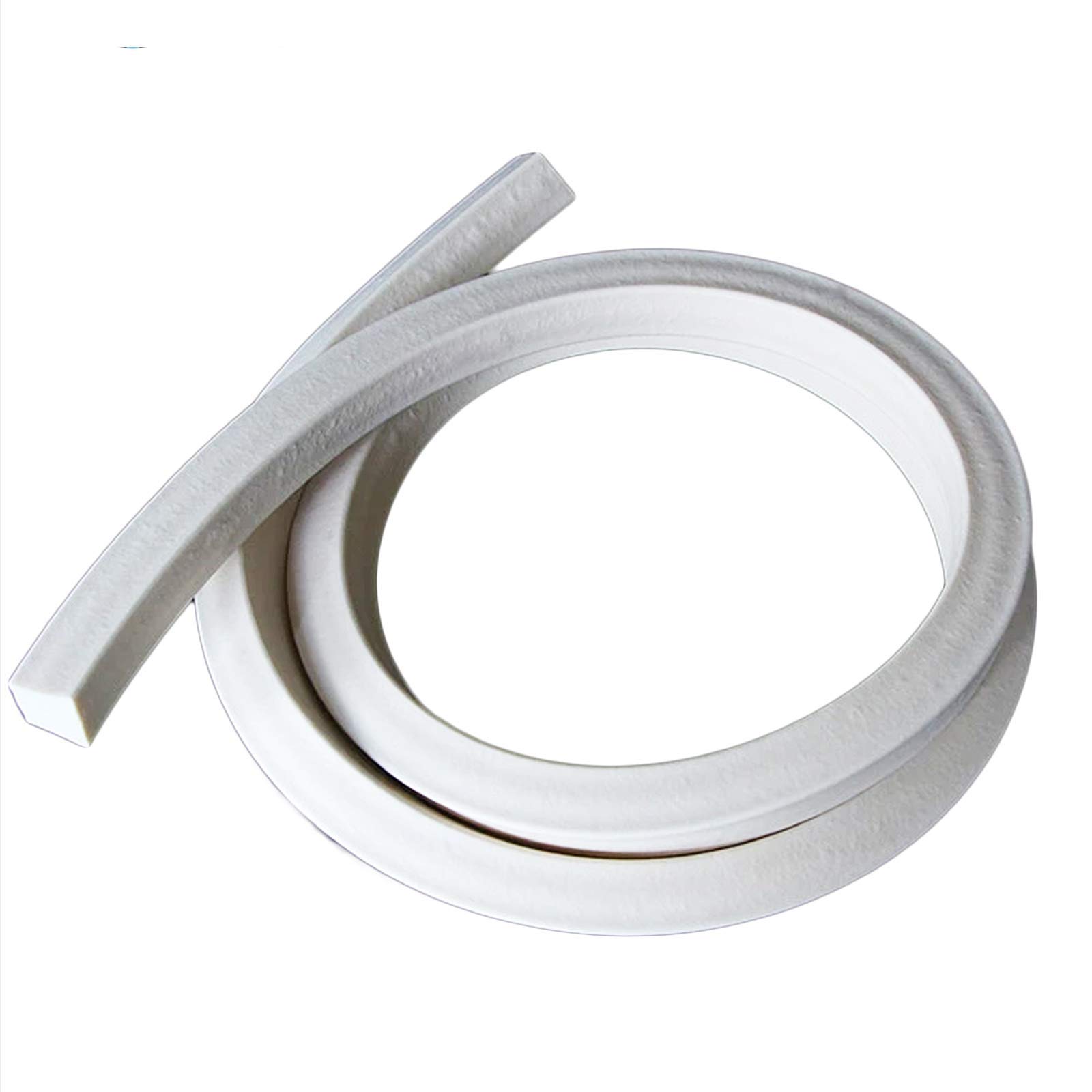 GPWDSN Silicone Foam Tape Sponge 3.28 Feet Bar Seal Strip Square Sealing for Industrial Equipment and Furniture,25 25mm (1m)