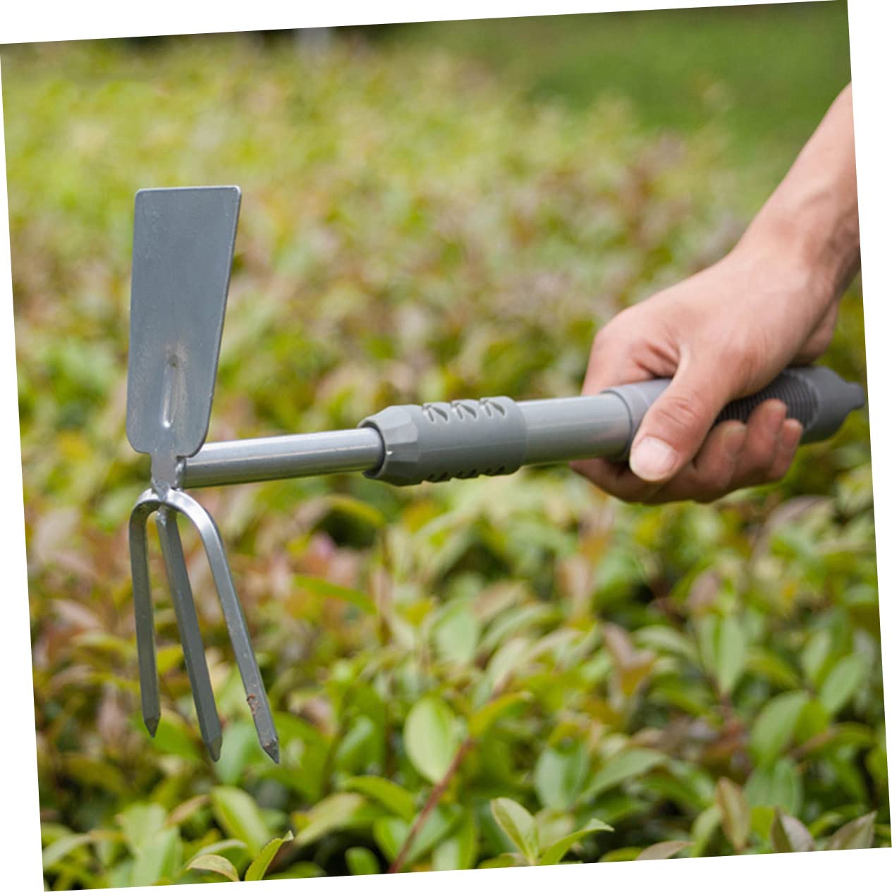 PartyKindom Kit D’Outils de Jardinage pour Usage Domestique 3 Pièces, Pelle à Transplanter en Acier et PVC, pour Plantation, Désherbage et Ameublir Le Sol