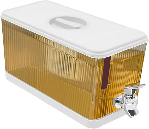 Miniatura 1 de Drink Dispenser, 1.2 Gal Water Juice Drink Dispenser With Spigot Water, Ice&Hot Tea Pitcher For Indoor Or Outdoor Parties, Barbecue, Daily Water Use