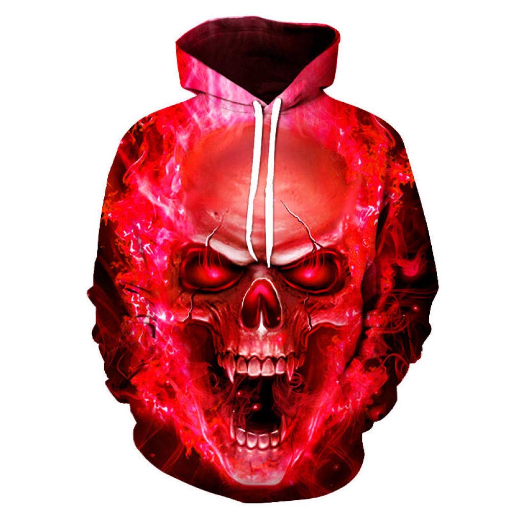 Sweat 3D motif crâne de qualité supérieure pour adolescent - 4