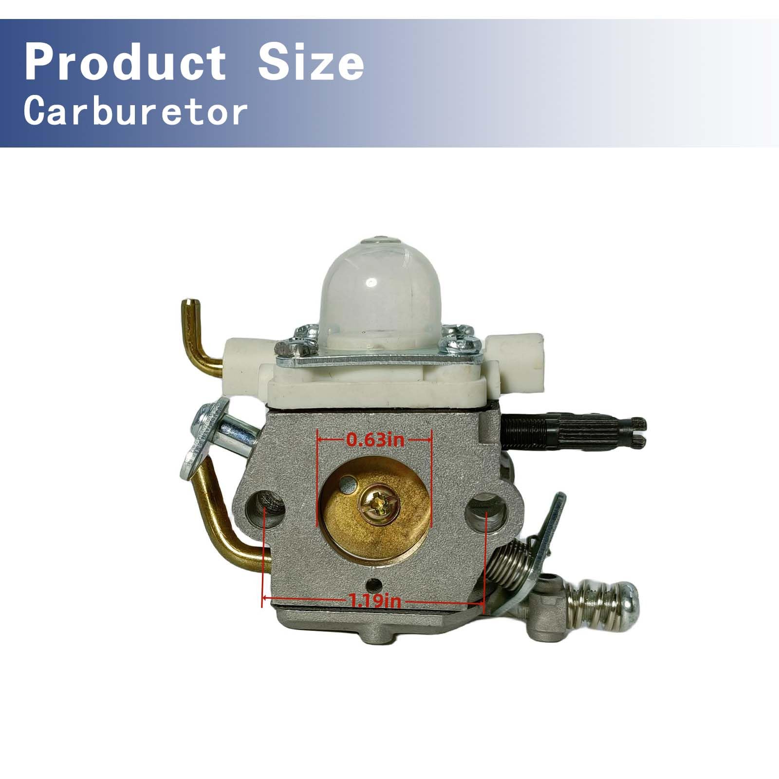 Kit de carburateur C1M-K37D de haute qualité pour Echo PB-4600 PB-46HT PB-46LN PB-460LN PB-461LN Shindaiwa 12520008261 12520008560 1252000856 Souffleur remplace Zama C1M-K37D 1M-K37