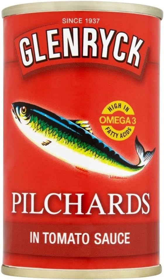 Glenryck Pilchards in Tomato Sauce 155g Amazon.fr Epicerie