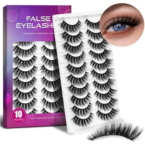 Soft Natural 5D Mink False Eyelashes Pack Cover