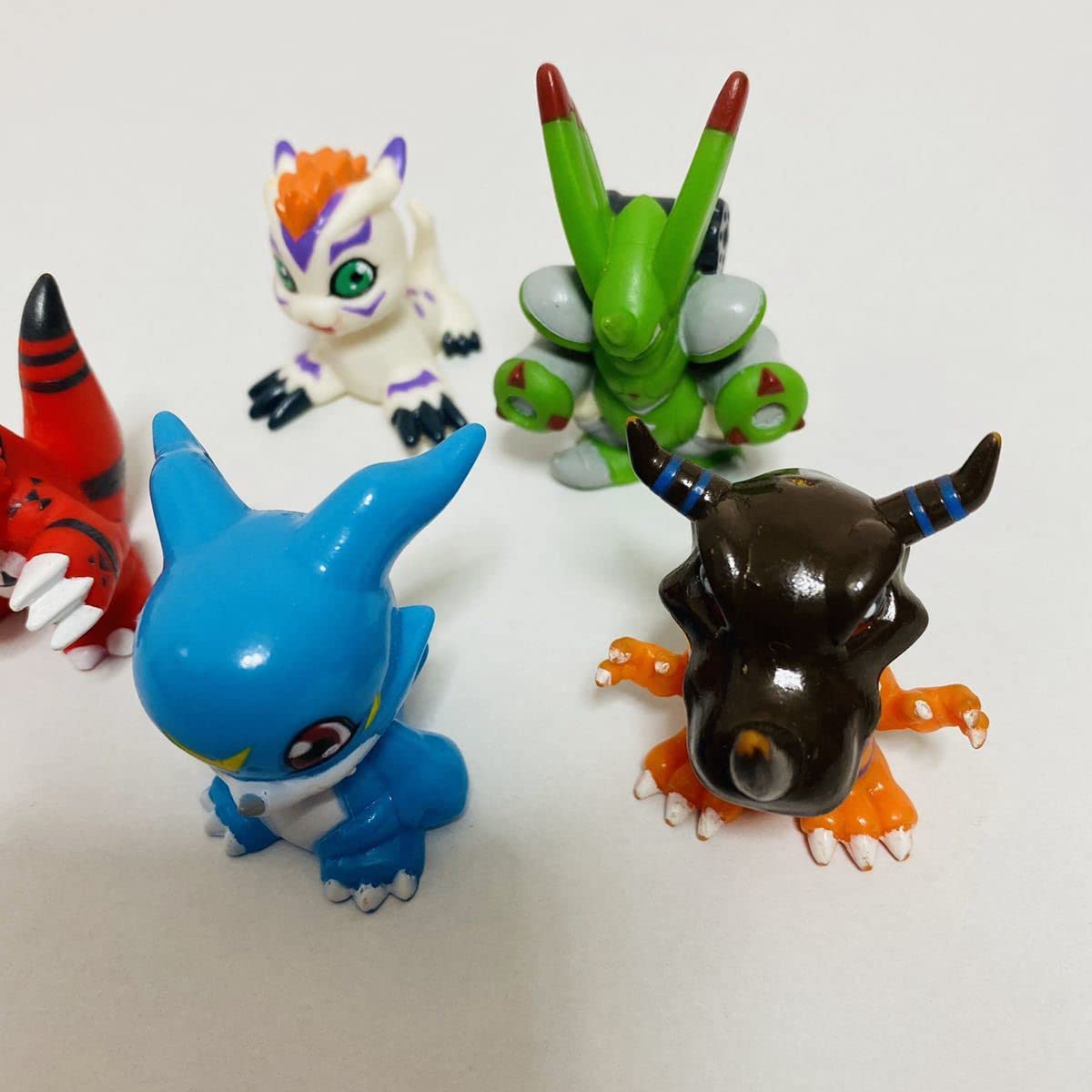 Amazon.co.jp: 【▽品】デジモン 指人形 ブイモン グレイモン