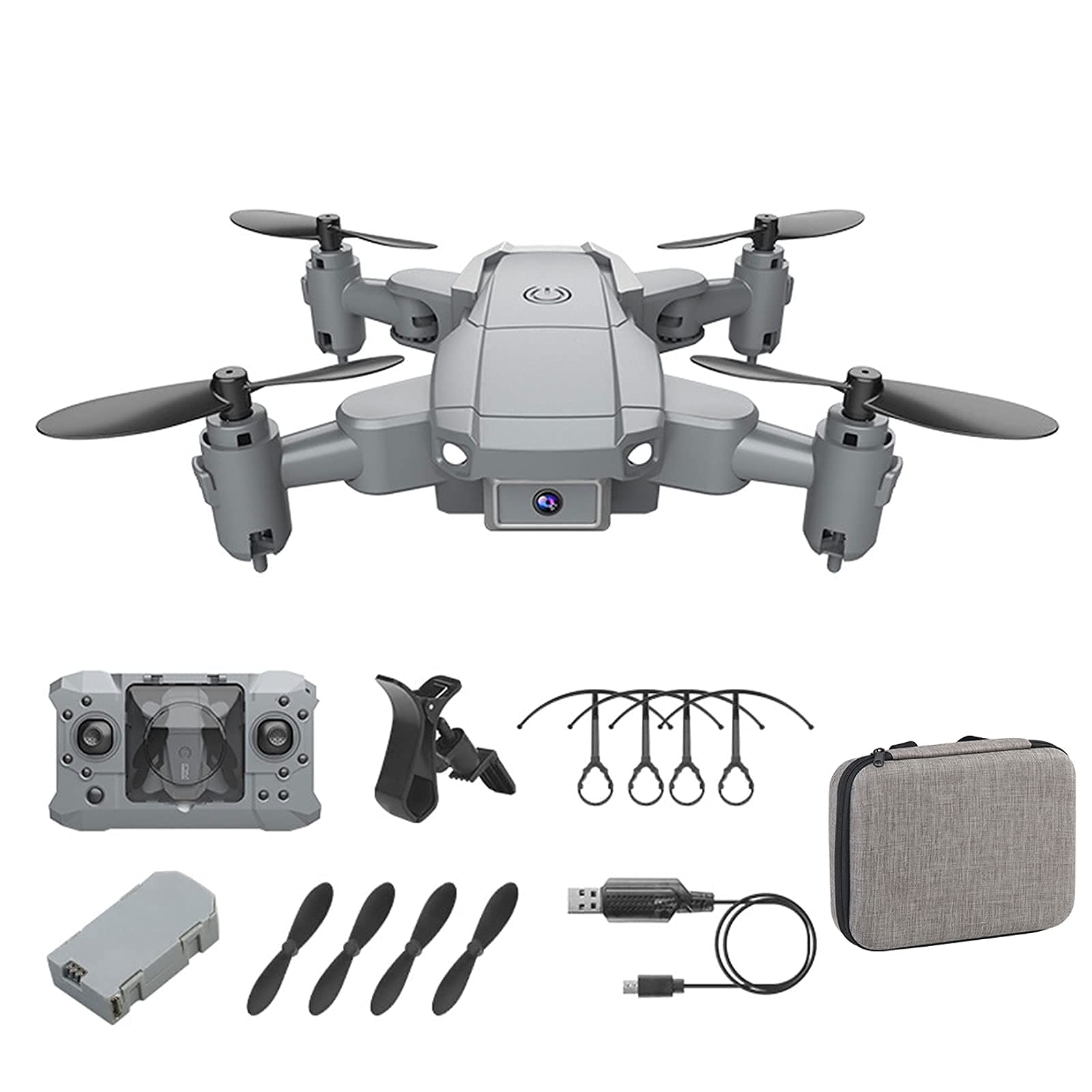 Drones with cameras are for beginners with 4K Camera for Adults, RC Quadcopter with Carrying Case, Auto Return Home, Follow Me 1080P (4k)