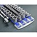Ernst Mfg. 8470 RD + 8471 BL Twist Lock Socket Organizer Red/Blue Systems