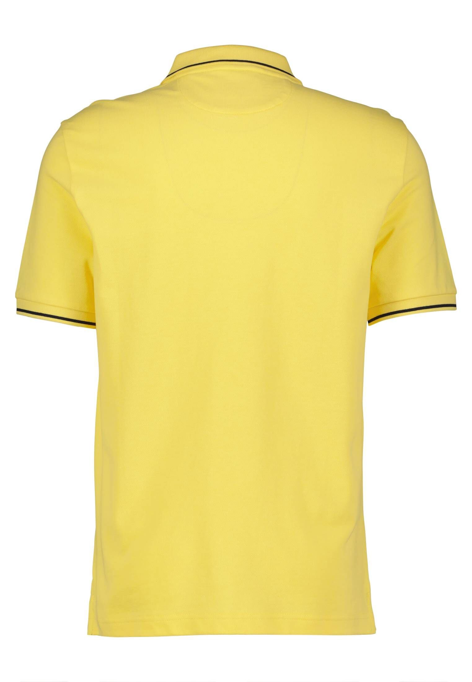 GANT Polo para hombre Tipping Ss Piqué, Amarillo Plátano, L