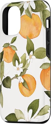 Vista 2 de iPhone 12/12 Pro - Carcasa para iPhone 12/12, color naranja y naranja