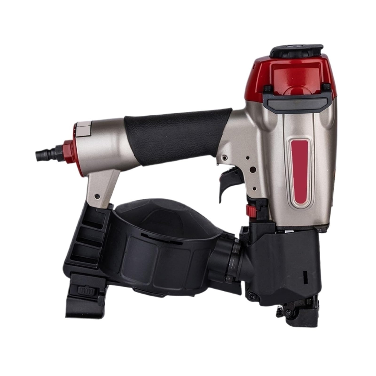 Cucitrice pneumatica per tappezzeria Heavy-Duty Pistola sparachiodi a bobina for tetti CRN45A Pistola sparachiodi pneumatica con controllo di profondità facile e impugnatura confortevole for tetti e c