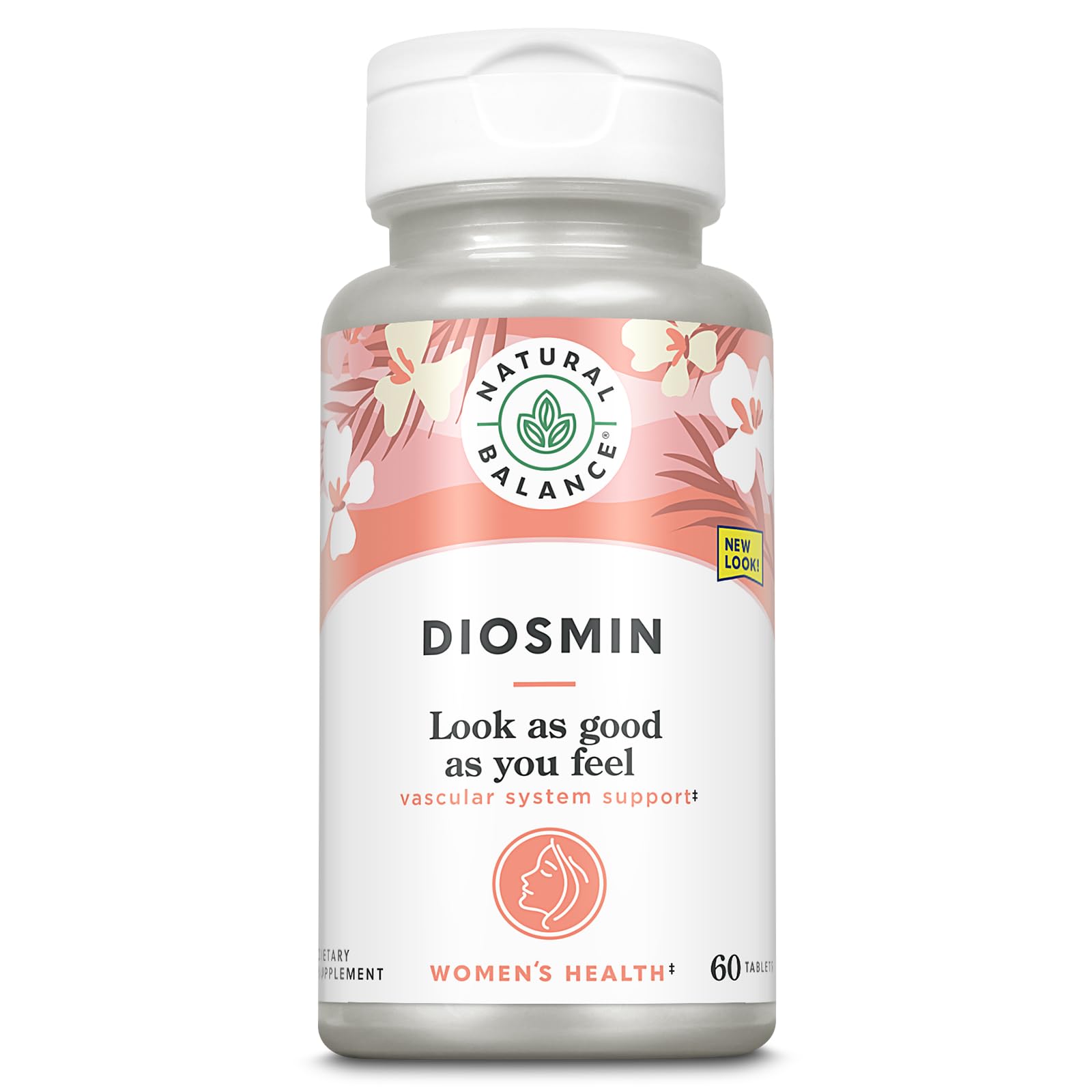 Natural Balance, Diosmin, Vein Health Support, 60 Tablets