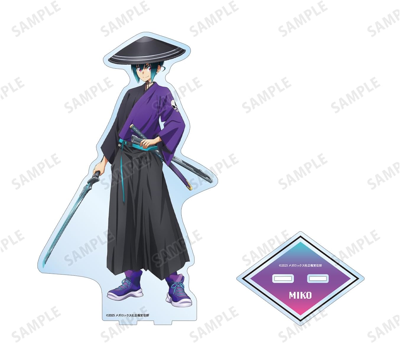 TV Anime Necronomiko's Cosmic Horror Show Illustrated by Kurojimiko, Yo-Kai Hunter Ver. Extra Large Acrylic Stand