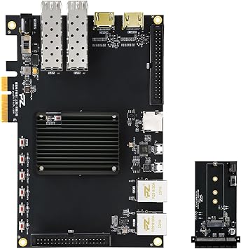 AMD Xilinx Artix-7 FPGA Development Board 35T 75T 100T 200T PCIe SFP HDMI USB PZ-A735T-KFB, SSD Package