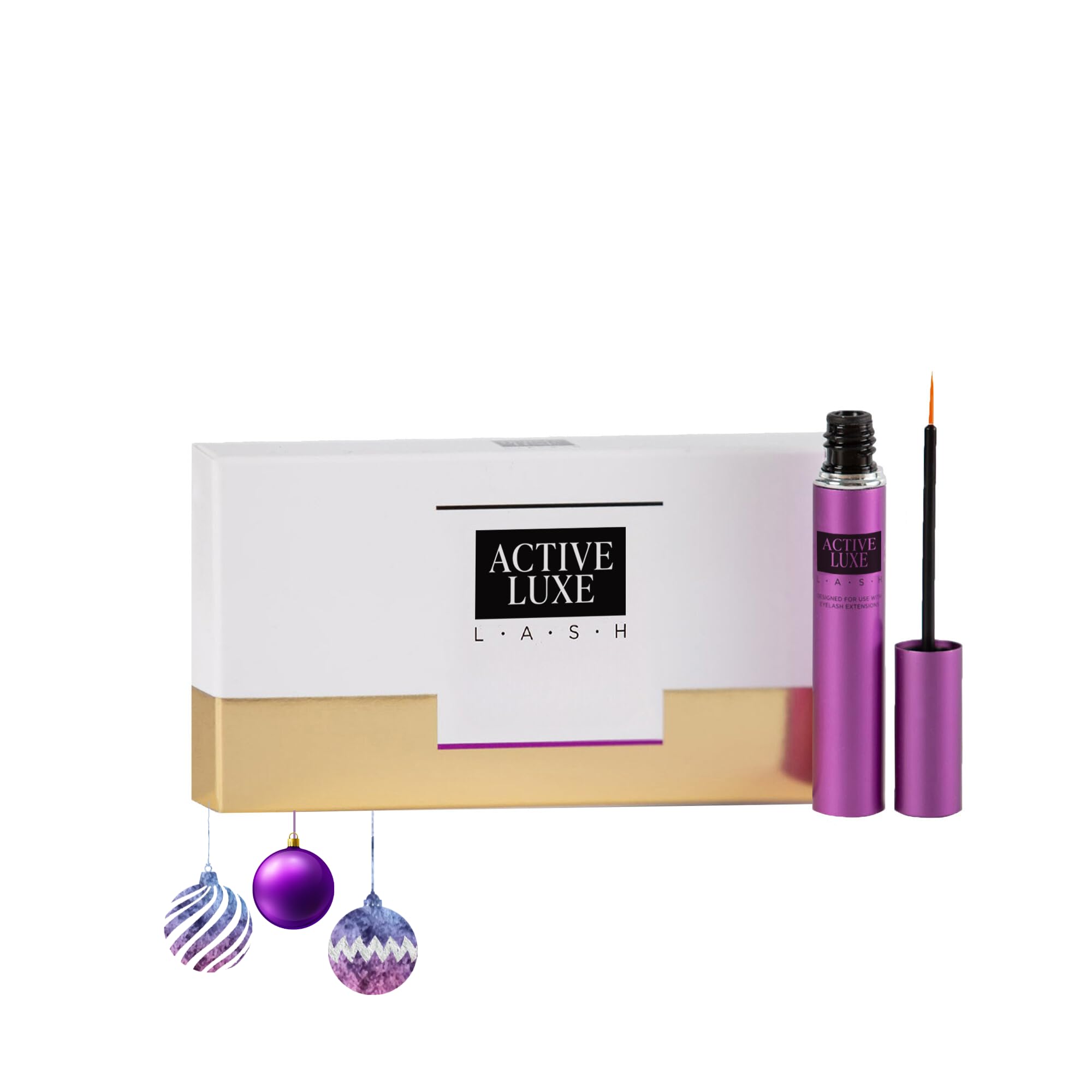Active Luxe Siero Ciglia per Extension - Fluido Curativo per Extension Ciglia & Ciglia Naturali - Siero Ciglia Allungante Senza Ormoni, Vegano & Clinicamente Testato, Crescita Avanzata - 1,5 ml