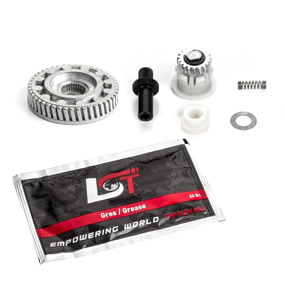 Original LST Schiebedach Reparatursatz Metall Zahnrad Faltdach Motor Ersatzteile Set 6 teilig Kompatibel mit VW EOS 1F Mini R52 Cabrio