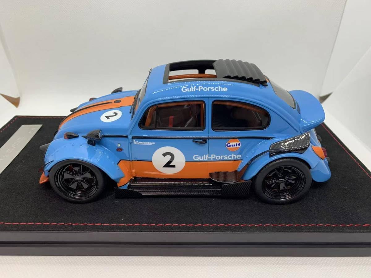 Amazon | ミニカー 1/18 ビートル RWB Beetle Gulf-Porsche #2 J03-5