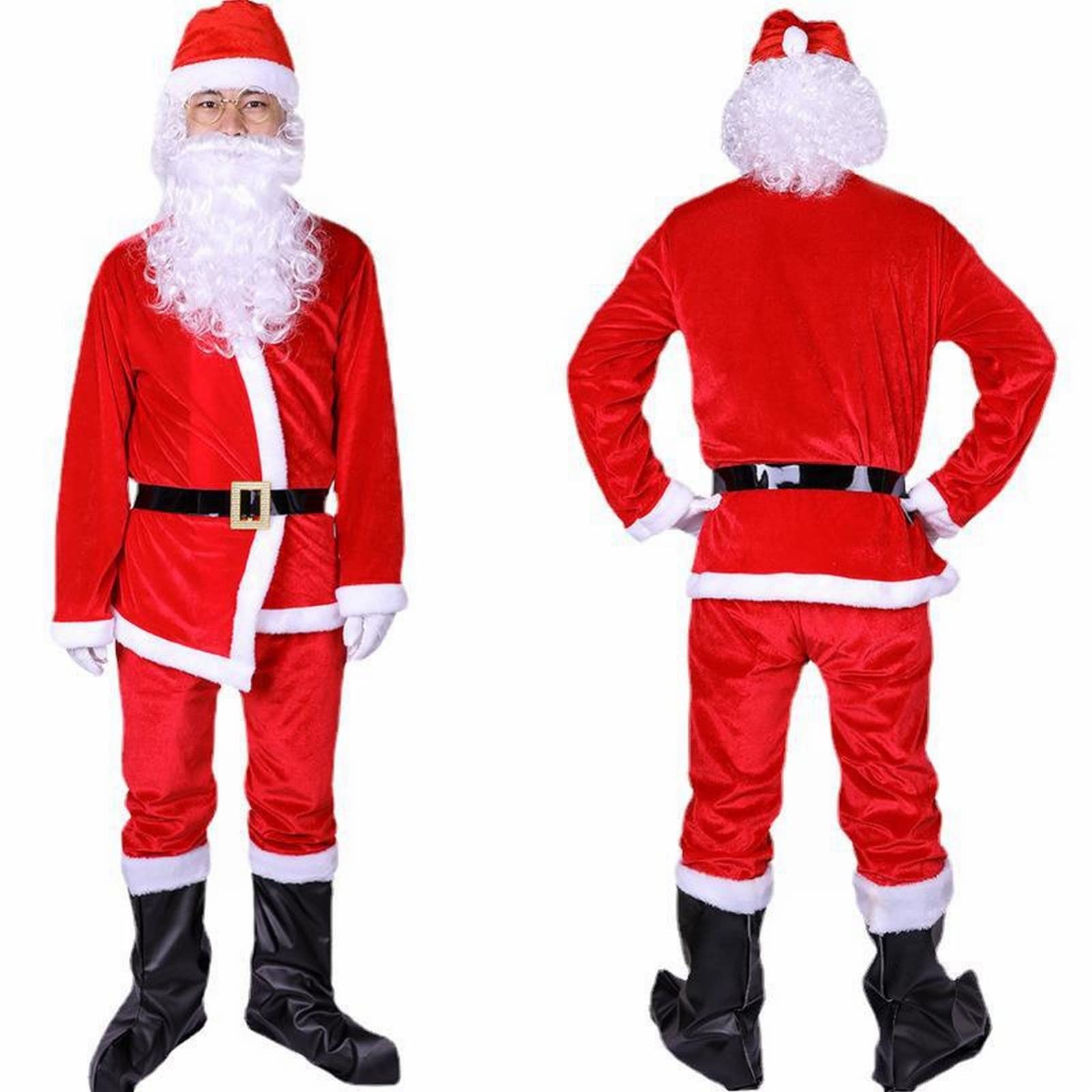 Deluxe Kerstman kostuum voor mannen. Volgende dag geleverd