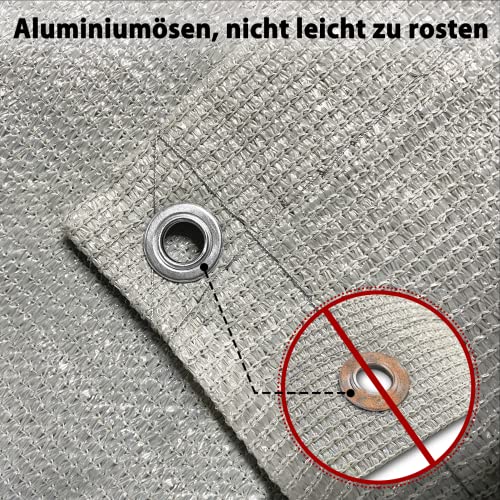 Froadp 75x600cm HDPE Rete Ombreggiante Copertura