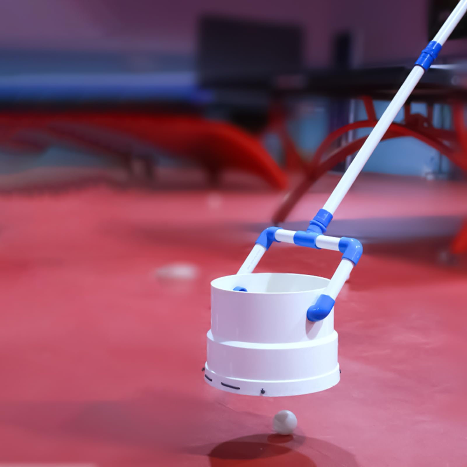 Strumento per la raccolta della palla: raccoglitore da tennis portatile, regolabile, contenitore di raccolta per articoli sportivi, strumento di recupero degli esercizi, strumento per la raccolta di